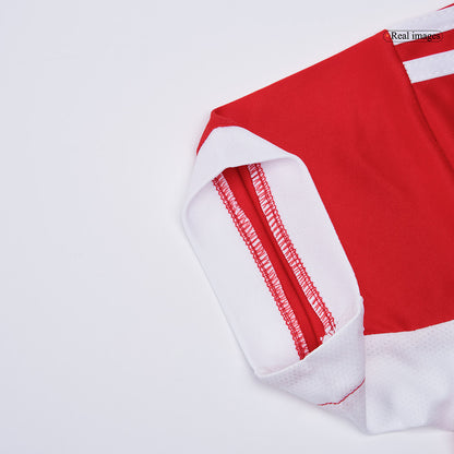 Bayern Munich Kids Home Soccer Kit 2025/26 Red