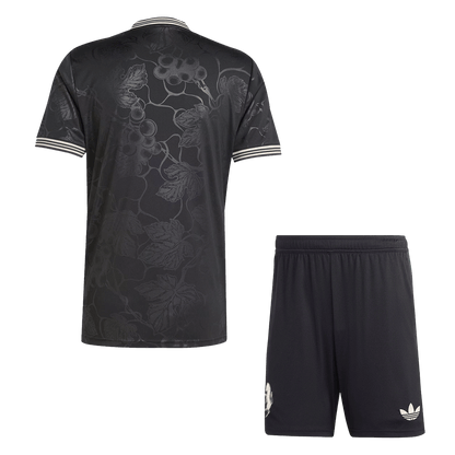 Juventus Mens Third Away Soccer Kit 2025/26 Black