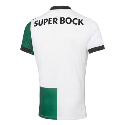 Sporting CP Mens Soccer Jersey 2025/26 White&Green