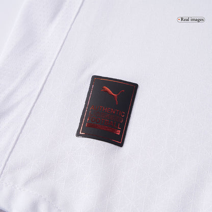 AC Milan Mens Away Soccer Jersey 2025/26 White - Player Version