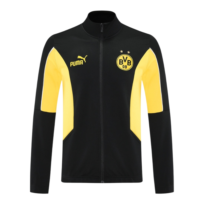 Borussia Dortmund Mens Training Tracksuit Kit 2025/26 Yellow