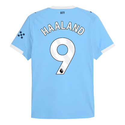 HAALAND #9 Manchester City Mens Home Soccer Jersey 2025/26 Blue - Player Version