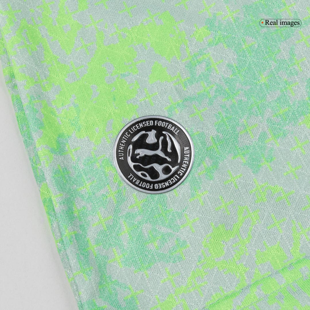 Switzerland Mens Away Soccer Jersey World Cup 2026 Green - Player Version