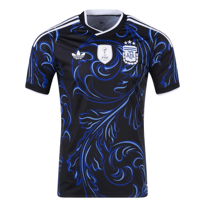 Argentina Mens Away Soccer Kit World Cup 2026 Black