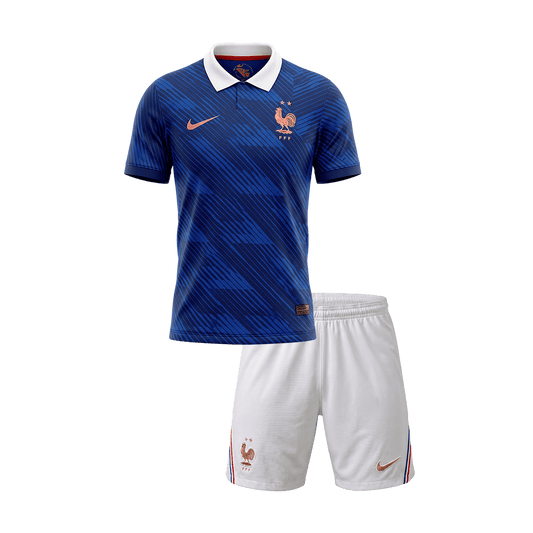 France Kids Home Soccer Kit World Cup 2026 Blue