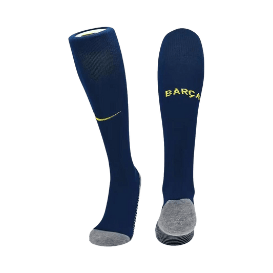 Barcelona Mens Home Soccer Socks 2025/26 Navy [PREMIUM]