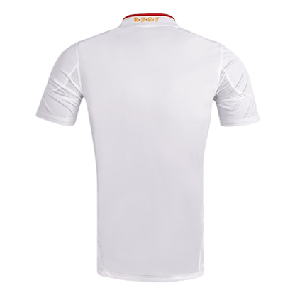 Retro Spain Mens Away Soccer Jersey 2010/12 White