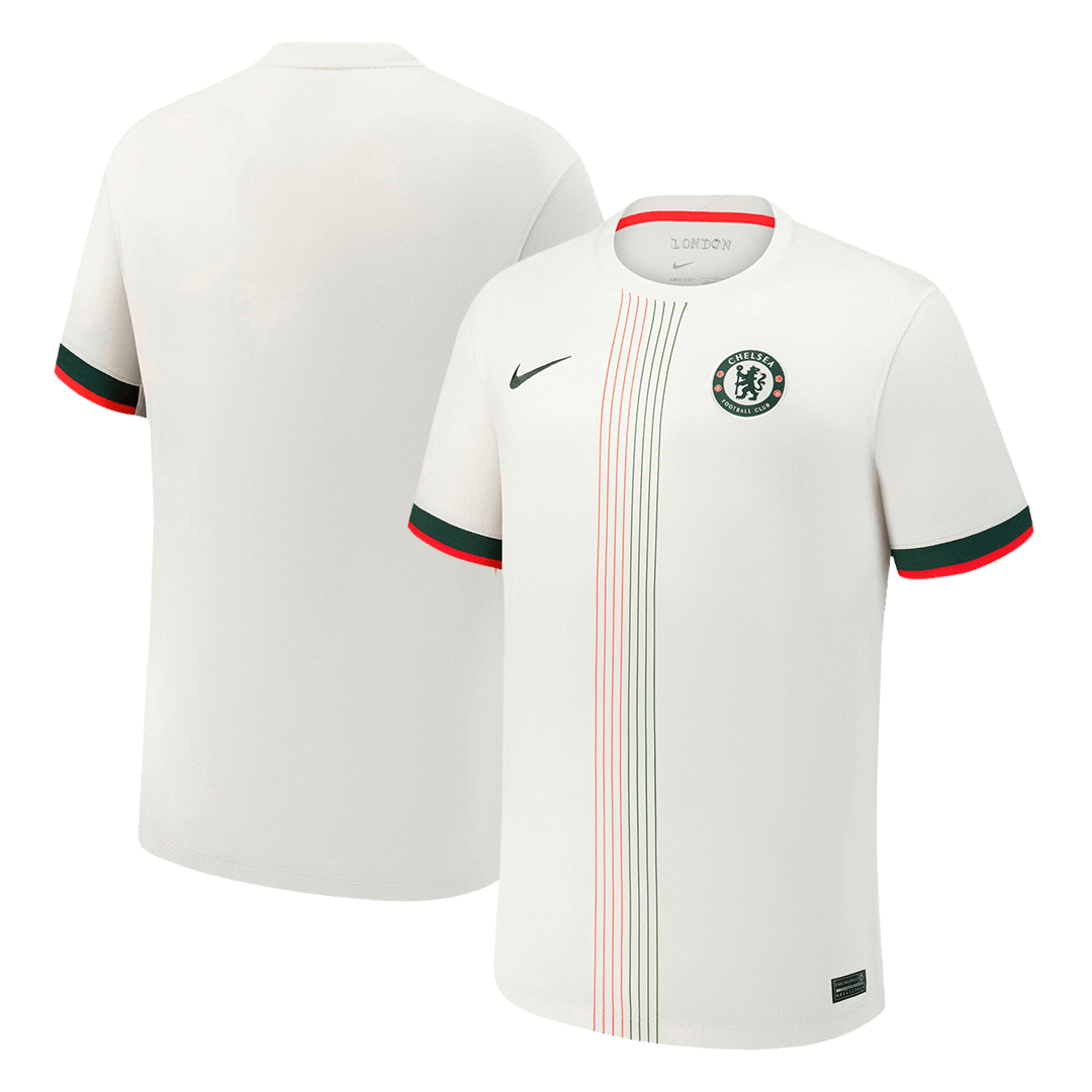 Chelsea Mens Away Soccer Full Set 2025/26 White
