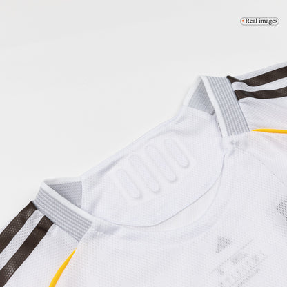 BELLINGHAM #5 Real Madrid Mens Home Soccer Jersey 2025/26 White - Player Version [PREMIUM]