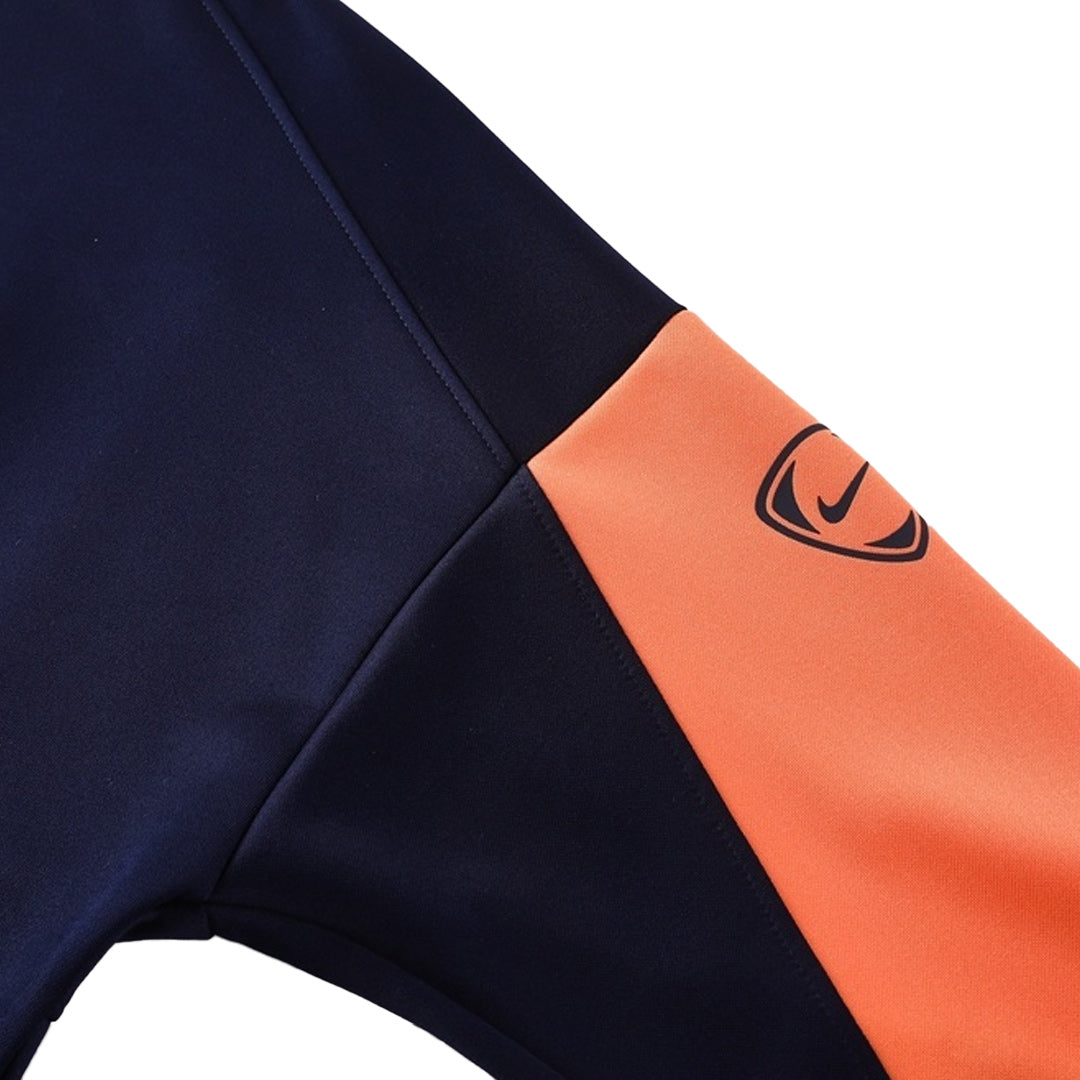 Barcelona Mens Training Jacket 2025/26 Navy&Orange