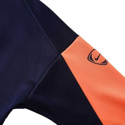 Barcelona Mens Training Jacket 2025/26 Navy&Orange