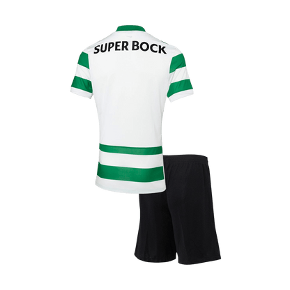 Sporting CP Kids Home Soccer Kit 2025/26 Green&White