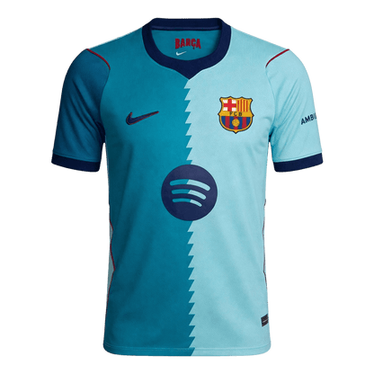 Barcelona Mens Third Away Soccer Jersey 2026/27 Blue