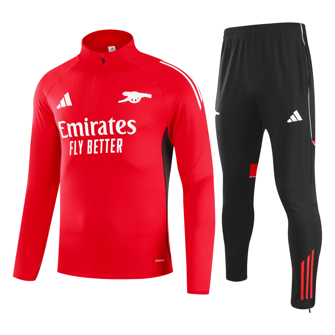 Arsenal Mens Training Tracksuit Kit 2025/26 Red