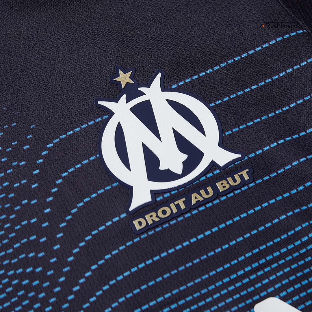 Marseille Mens Away Soccer Jersey 2025/26 Navy