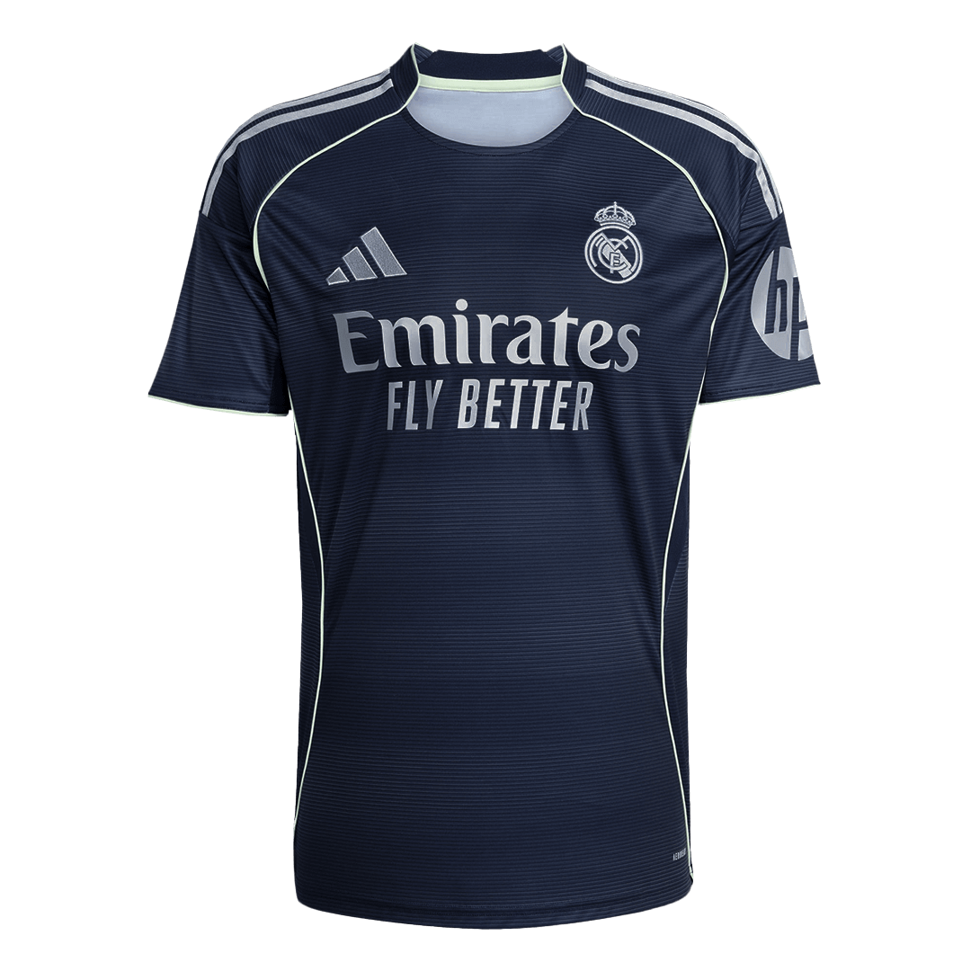 HUIJSEN #24 Real Madrid Mens Away Soccer Jersey 2025/26 Navy [PREMIUM]