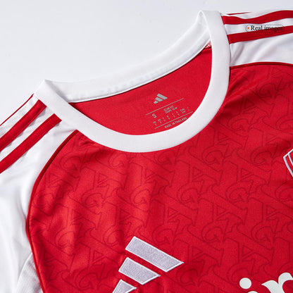 Arsenal Mens Home Long Sleeve Soccer Jersey 2025/26 Red