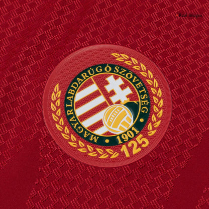 Hungría Mens Home Soccer Jersey World Cup 2026 Red - Player Version
