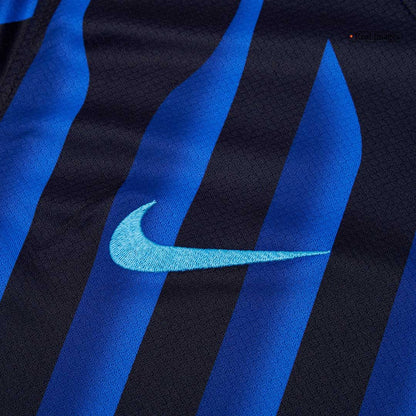 Inter Milan Mens Home Soccer Kit 2025/26 Blue&Black