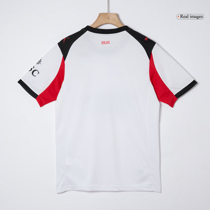 MODRIĆ #14 AC Milan Mens Away Soccer Jersey 2025/26 White