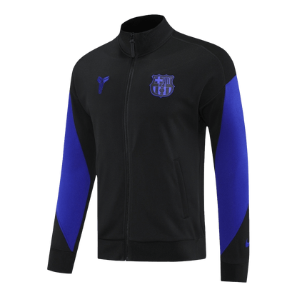 Barcelona Mens Home Training Tracksuit Kit 2025/26 Black&Purple