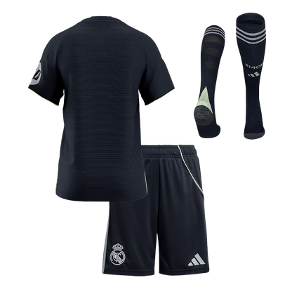 Real Madrid Kids Away Soccer Full Set 2025/26 Navy [PREMIUM]