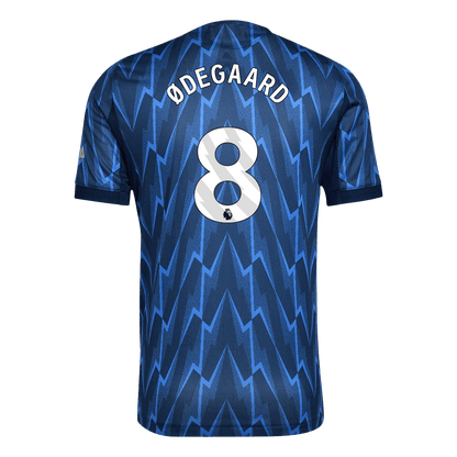 ØDEGAARD #8 Arsenal Mens Away Soccer Jersey 2025/26 Blue - Player Version