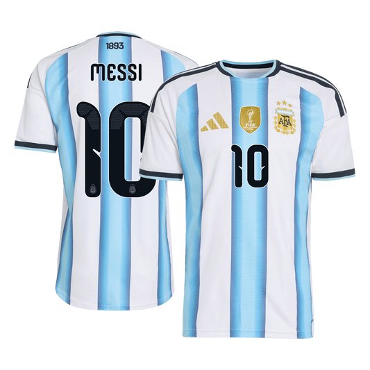 MESSI #10 Argentina Mens Home Soccer Jersey World Cup 2026 Blue&White - Player Version