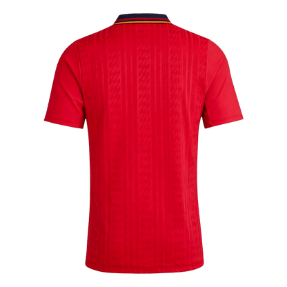 Retro Spain Mens Home Soccer Jersey 1994 Red