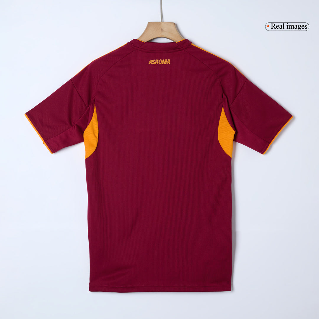 Roma Mens Home Soccer Kit 2025/26 Red