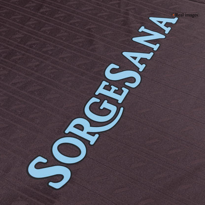 Napoli Mens Third Away Soccer Jersey 2025/26 Black - Player Version