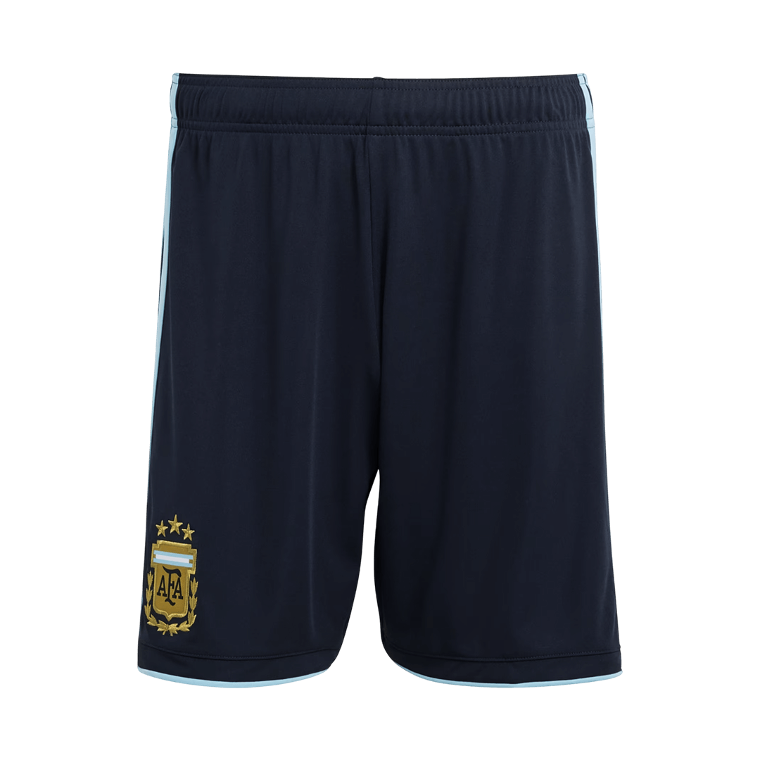 Argentina Mens Home Soccer Shorts World Cup 2026 Navy [PREMIUM]