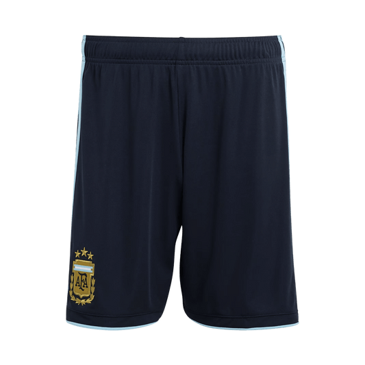 Argentina Mens Home Soccer Shorts World Cup 2026 Navy [PREMIUM]