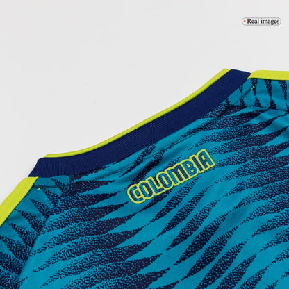 Colombia Kids Away Soccer Kit World Cup 2026 Blue