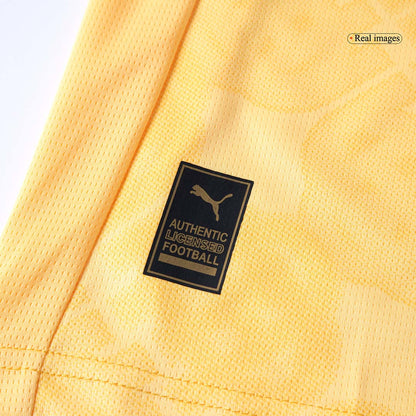 AC Milan Mens Third Away Soccer Kit 2025/26 Yellow