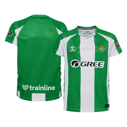 Real Betis Mens Home Soccer Jersey 2025/26 Green&White