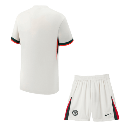Chelsea Mens Away Soccer Kit 2025/26 White