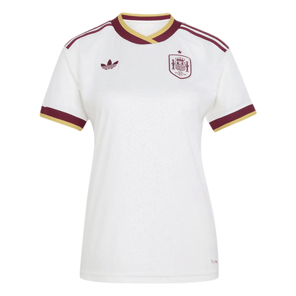 Spain Womens Away Soccer Jersey World Cup 2026 White