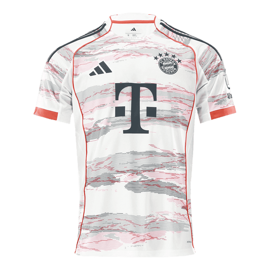 Bayern Munich Mens Away Soccer Jersey 2025/26 White