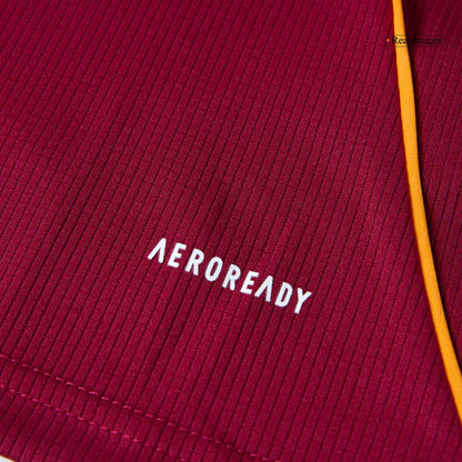 Roma Mens Home Soccer Kit 2025/26 Red