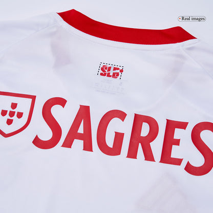 Benfica Mens Third Away Soccer Jersey 2025/26 White