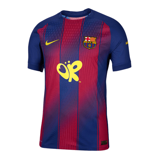 Barcelona Mens Home Soccer Jersey 2025/26 Red&Blue - Player Version