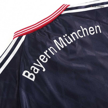 Retro Bayern Munich Mens Home Soccer Jersey 1997/99 Black&Red