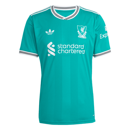 ISAK #9 Liverpool Mens Third Away Soccer Jersey 2025/26 Green