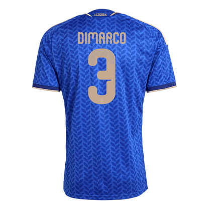 DIMARCO #3 Italy Mens Home Soccer Jersey World Cup 2026 Blue [PREMIUM]