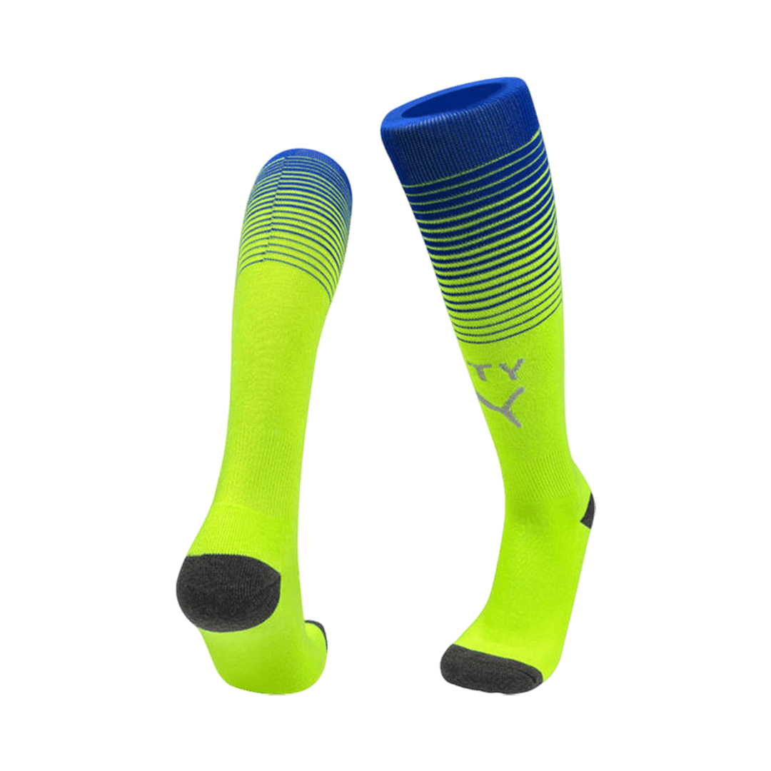 Manchester City Mens Third Away Soccer Socks 2025/26 Green [PREMIUM]