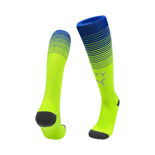 Manchester City Mens Third Away Soccer Socks 2025/26 Green [PREMIUM]