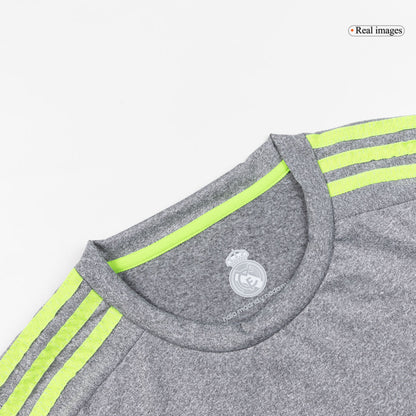 Retro Real Madrid Mens Away Soccer Jersey 2015/16 Gray