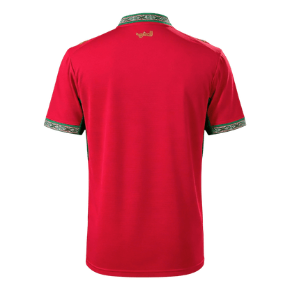 Morocco Mens Home Soccer Jersey World Cup 2026 Red