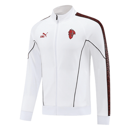 AC Milan Mens Training Tracksuit Kit 2025/26 White